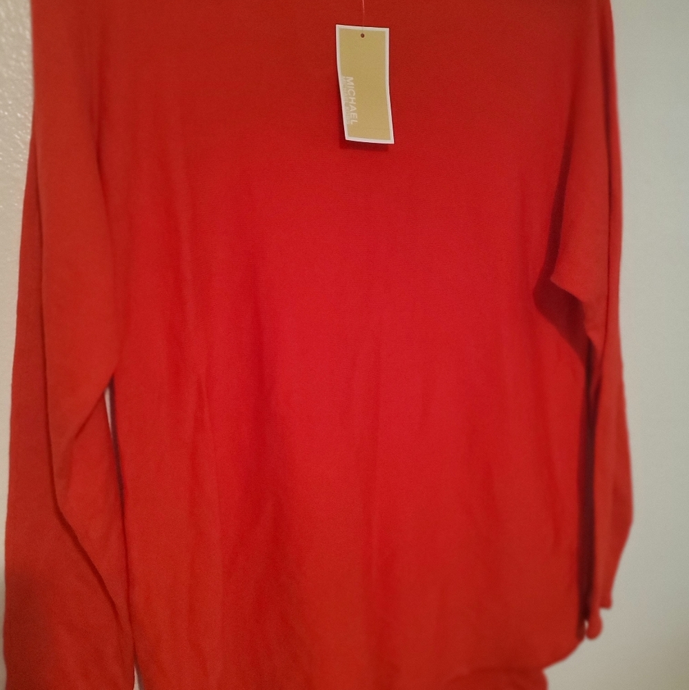 Michael Kors  bright ruby sweater .